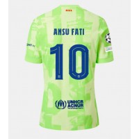 Maglia Calcio Barcelona Ansu Fati #10 Terza Divisa 2024-25 Manica Corta